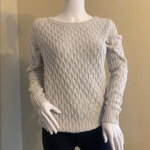Old Navy Off-White Knit Pullover xs 38